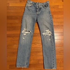 Agolde Distressed 90’s pinched waist Women Jeans